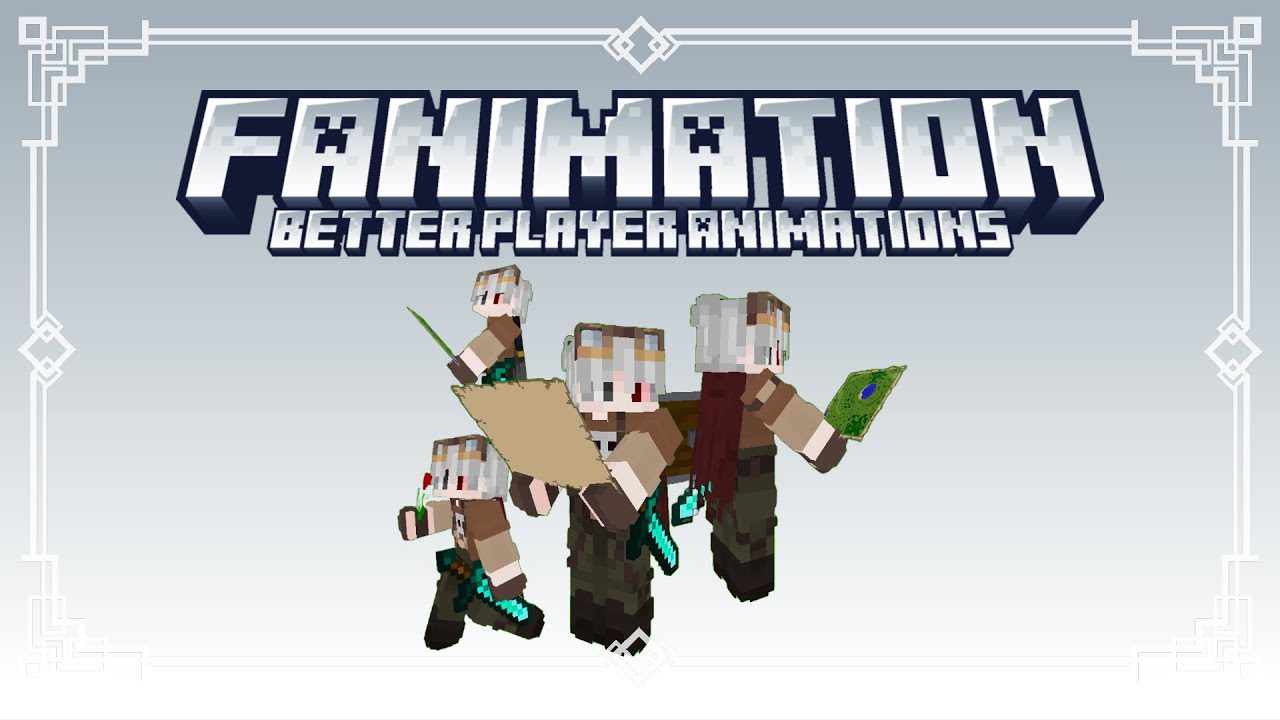 NEW PLAYER ANIMATION MOD Minecraft Mod