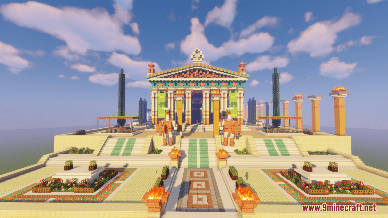 Kassiope Greek Temple of Zeus Map (1.21.1, 1.20.1) - Relive the Epic  Odyssey - 9Minecraft.Net