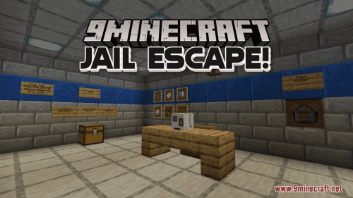2 Players Map. Escape from Jail Minecraft Map