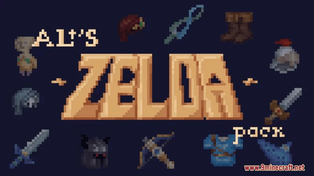 Legend of Zelda Custom Items - Minecraft Resource Pack