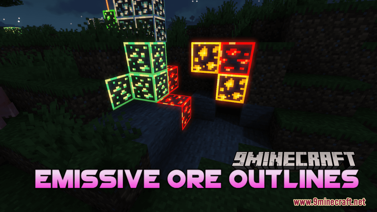 Ore Outline for Minecraft Pocket Edition 1.20