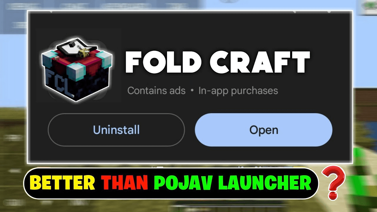 Foldcraft Launcher (1.20, 1.19) - Minecraft PC Emulator On Android.