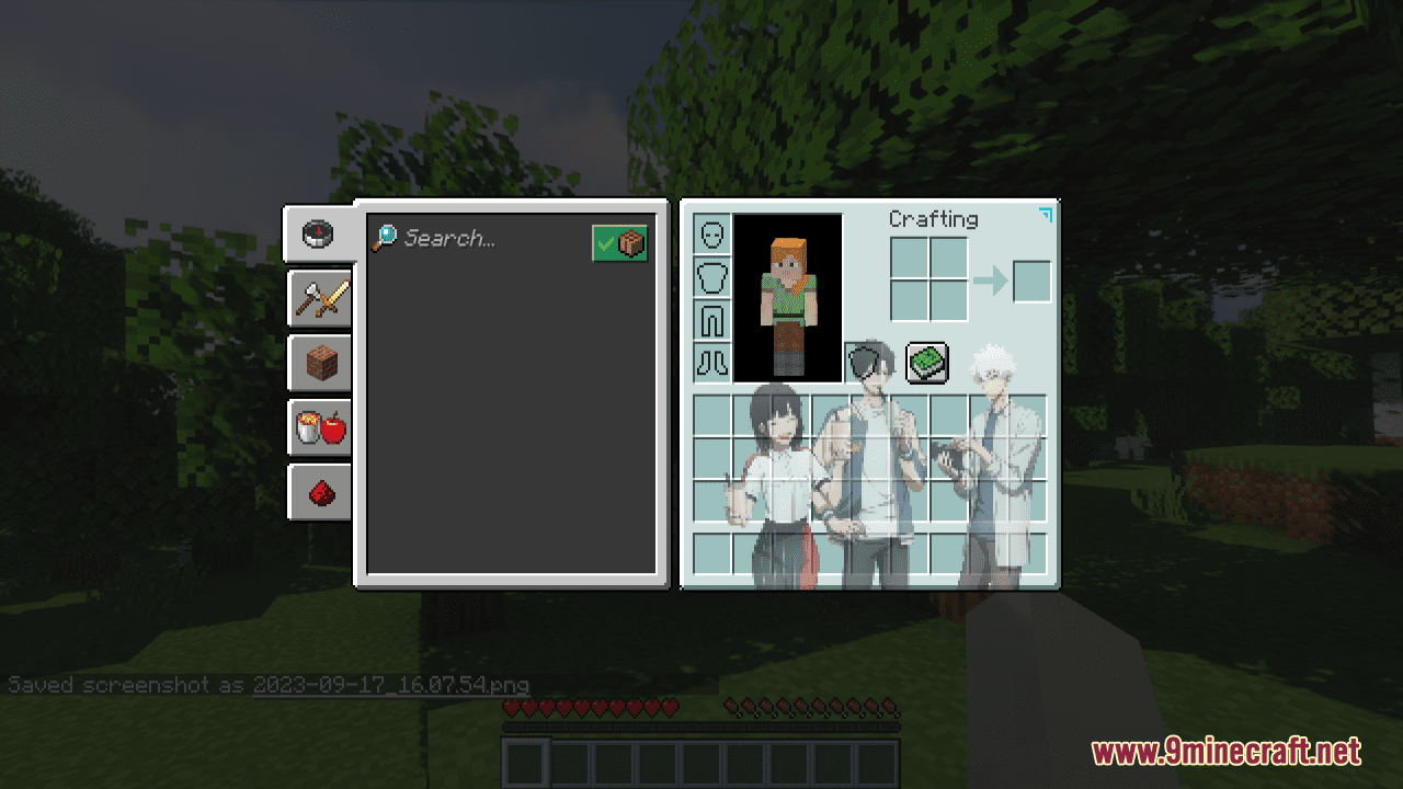 Minecraft 1.20 (The Unnamed Update) Themed GUI - Minecraft Bedrock V3  Minecraft Texture Pack