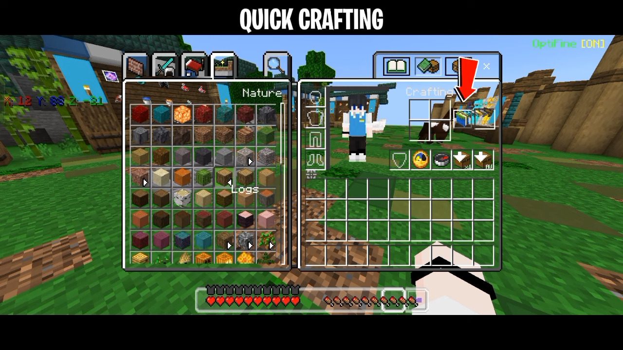 Optifine++ V4 (1.21, 1.20) - Fps Boost, Quick Loot, Clean UI -  9Minecraft.Net