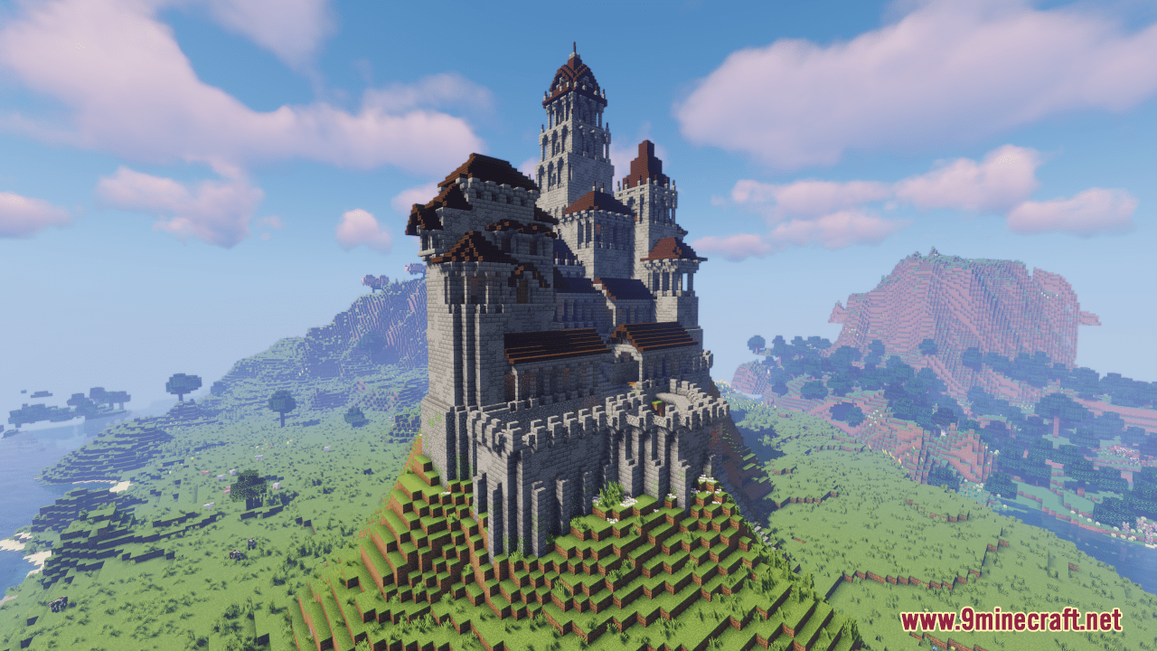 Forgim Castle - Hill Fortress Minecraft Map