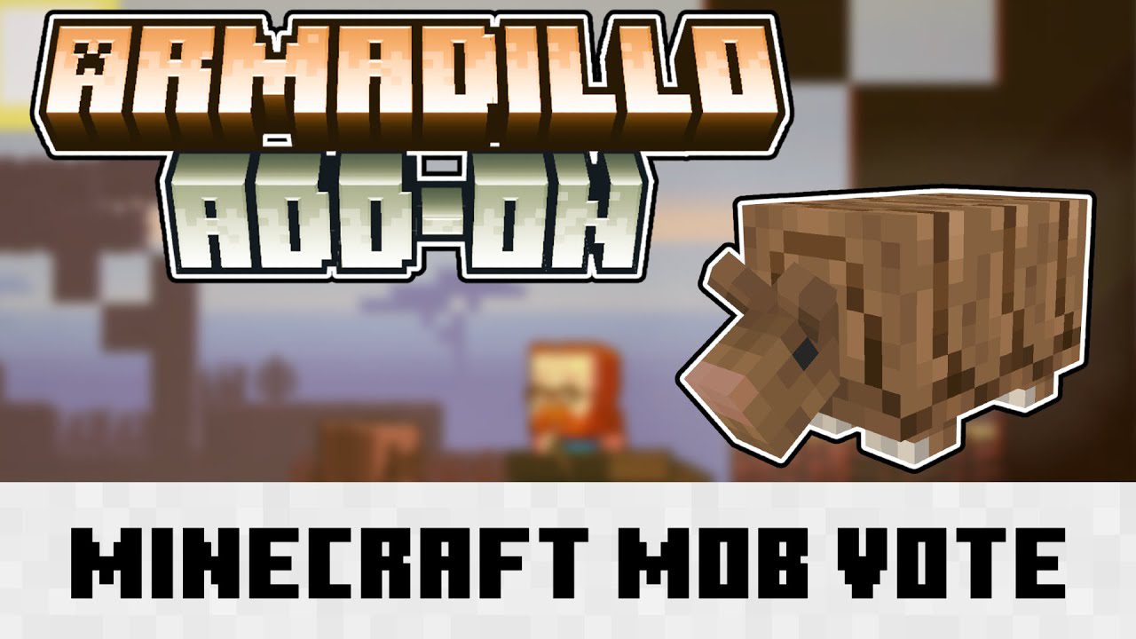 The Armadillo Is the Second Mob in the Minecraft 2023 Mob Vote