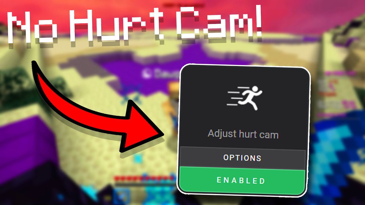 Better Hurt Cam Mod (1.12.2, 1.8.9) - Adjust Minecraft Hurt.