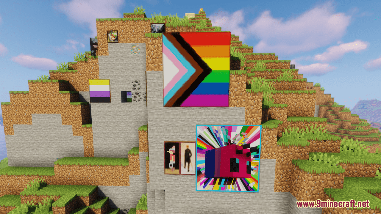 Pride Resource Pack (1.21, 1.20.1) - Texture Pack - 9Minecraft.Net