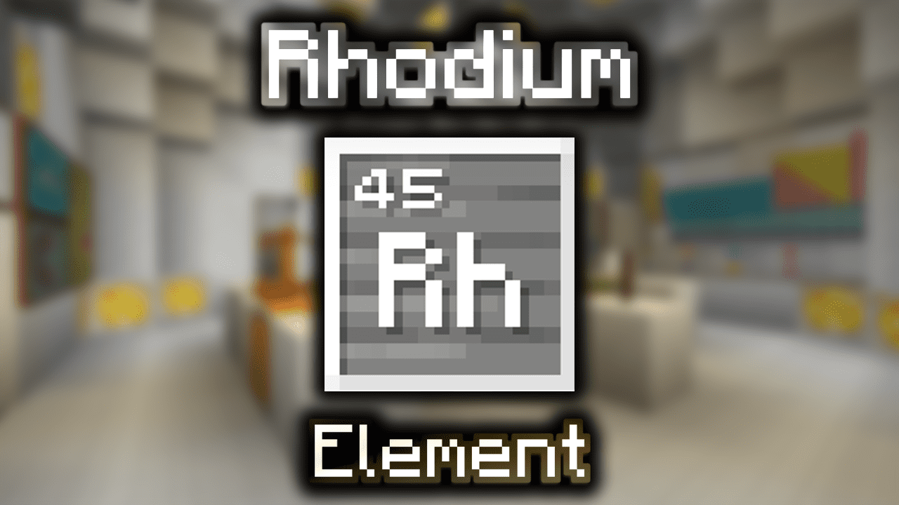 Rhodium Wiki Guide Minecraft Net