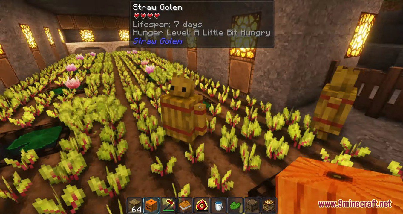 Mod : Straw Golem Reborn [1.14.4 - 1.19.3] - Minecraft-France