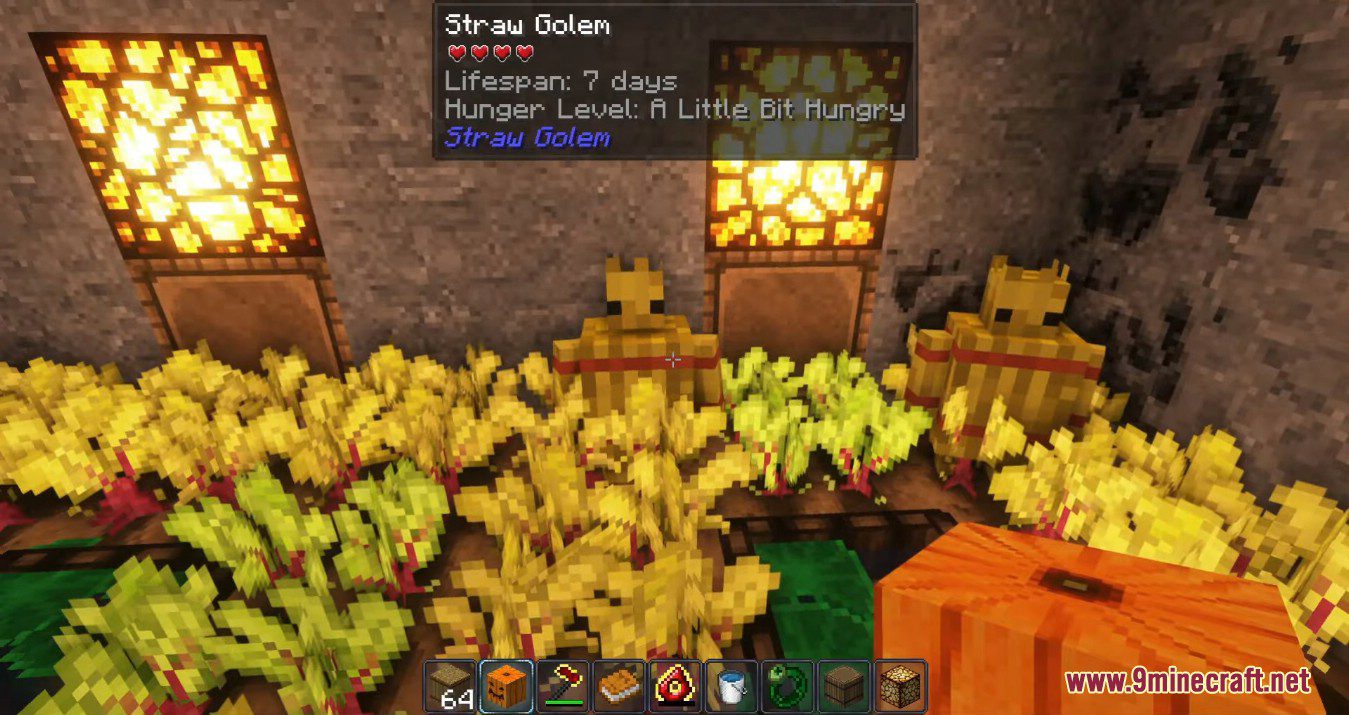 Mod : Straw Golem Reborn [1.14.4 - 1.19.3] - Minecraft-France