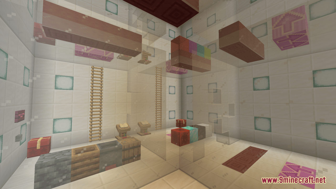 Ten NEW Puzzle Rooms Minecraft Map