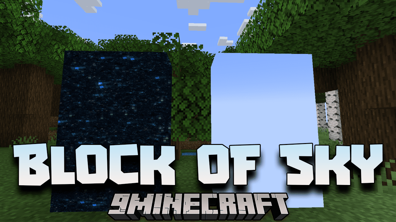 Block Of Sky Mod (1.20.1, 1.19.2) - A Glimpse Into Minecraft's