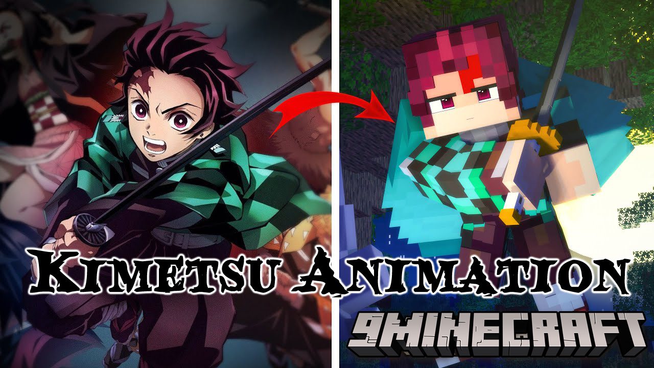 Kimetsu Animation Mod (1.16.5) - Demon Slayer Animation - 9Minecraft.Net