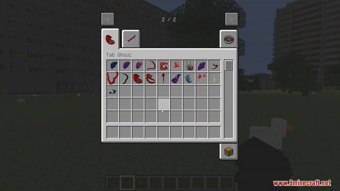 Tokyo Kushu Mod (1.16.5) - Tokyo Ghoul Weapons - 9Minecraft.Net