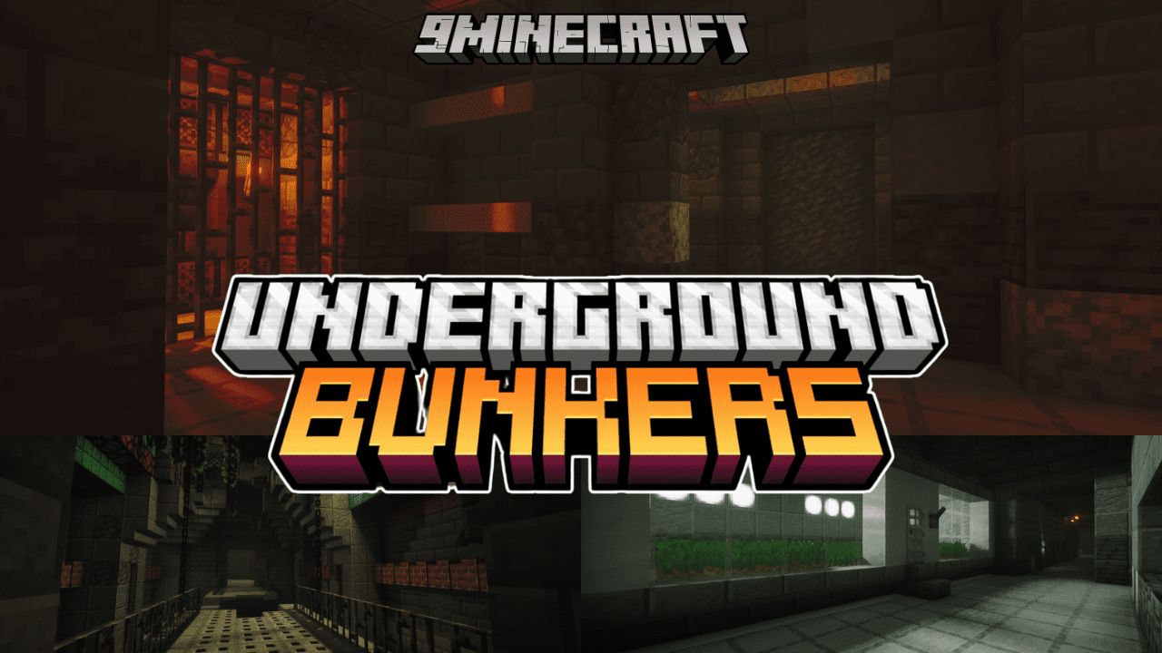 Underground Bunkers Mod (1.20.4, 1.19.2) - Confront Perils Below the  Surface - 9Minecraft.Net