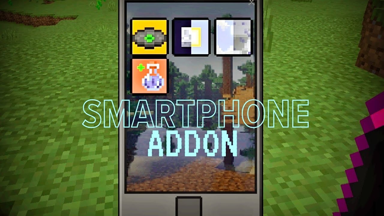 Smartphone Addon (1.20) - MCPE/Bedrock Mod - 9Minecraft.Net