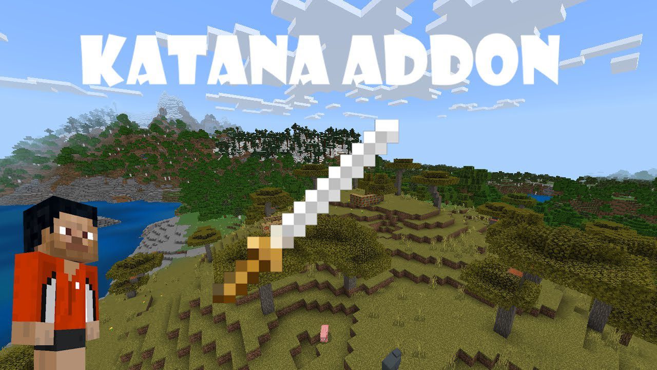 The Katana Addon (1.20) - MCPE/Bedrock Mod - 9Minecraft.Net