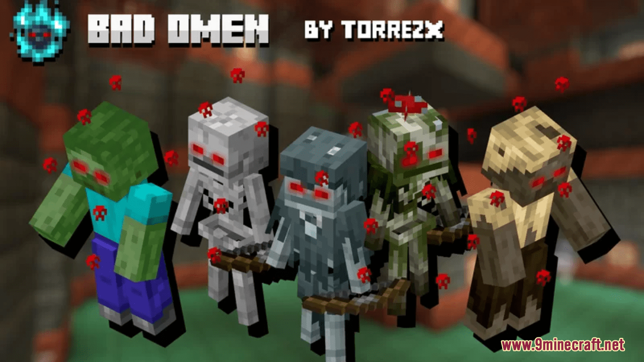 Bad Omen Resource Pack (1.20.6, 1.20.1) - Texture Pack - 9Minecraft.Net