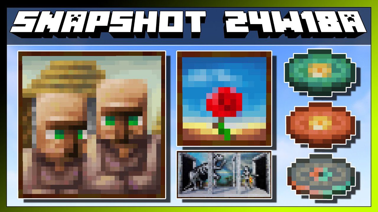 Minecraft 1.21 Snapshot 24w18a - The Animation Update - 9Minecraft.Net