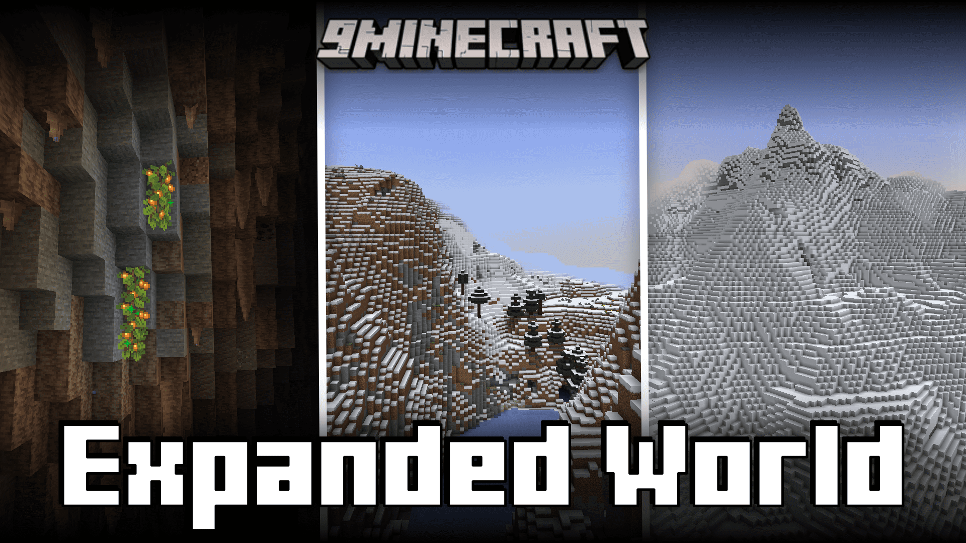 Expanded World Mod 1.20.6 1.20.1 Increased World Height