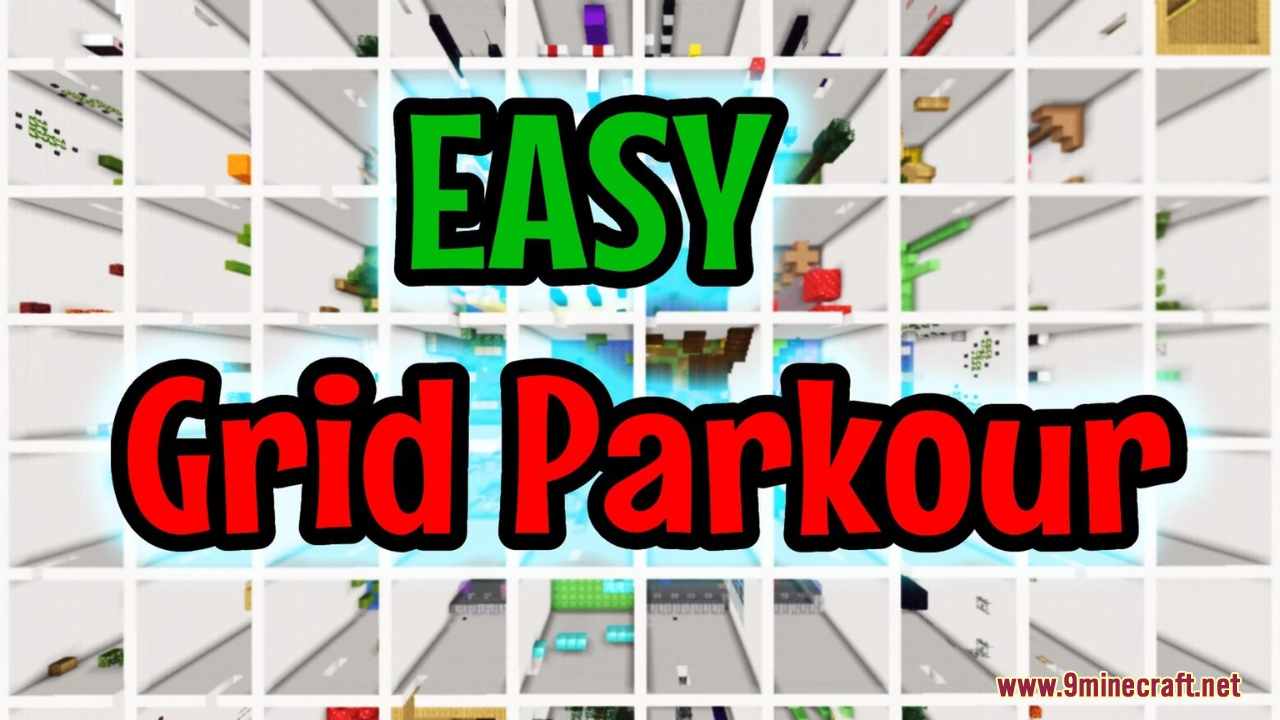 Easy Grid Parkour Map 1 